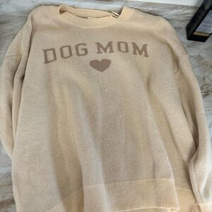 Dog mom sweater
